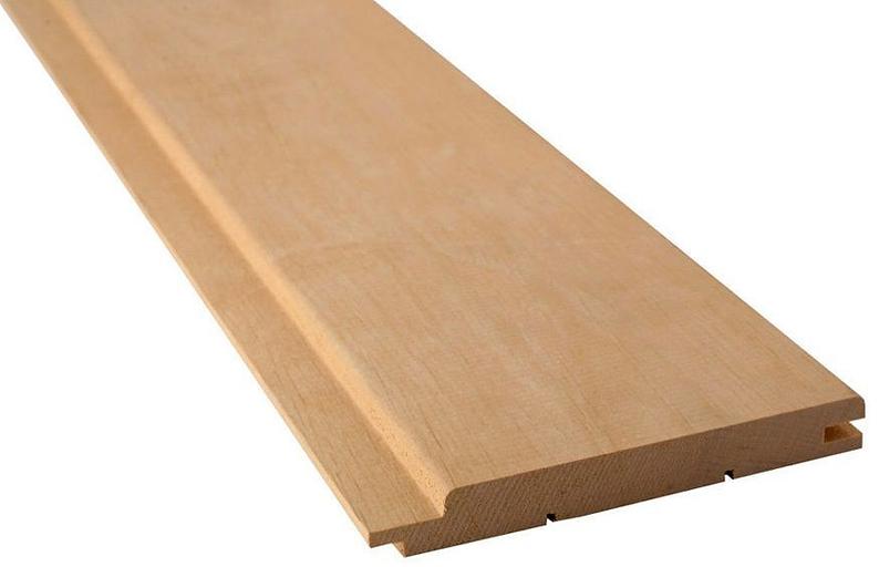 Вагонка ольха для бани 15х120х2300 фото 1