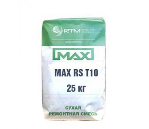 Смесь ремонтная MAX RS T10 безусадочная быстротвердеющая тиксотропная опт фото 1