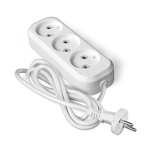 Удлинитель сетевой с зазмелением на 3 розетки 5м фото 1