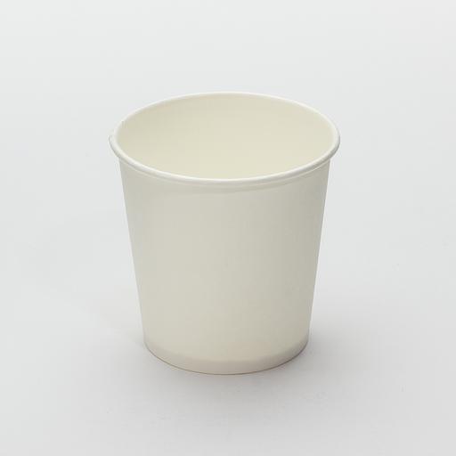 Стакан картонный 100мл 1-сл. белый d62мм - 60 шт фото 1