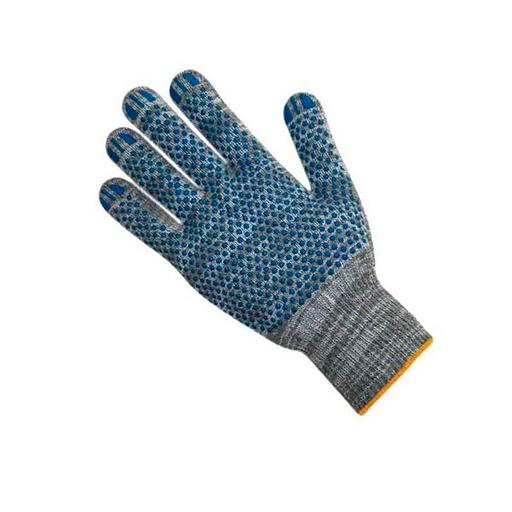 Перчатки рабочие х/б 4 нити серые (графит) - 10 пара фото 1