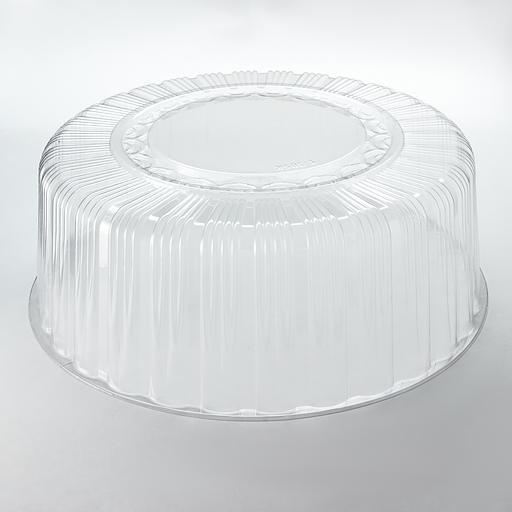 Коробка для торта d305мм крышка прозрачная фото 1