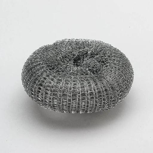 Губка-мочалка металлическая макси 40г (большая) фото 1