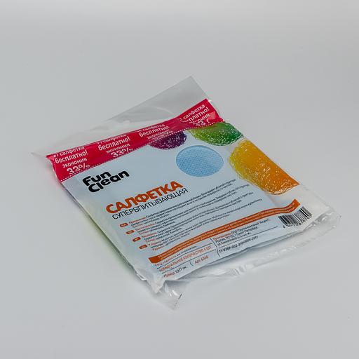 Салфетка целлюлозная 3шт 15*17см фото 1