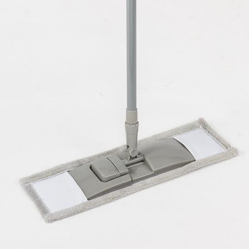 Швабра-полотер микрофибра 43*13 раздв. ручка фото 2