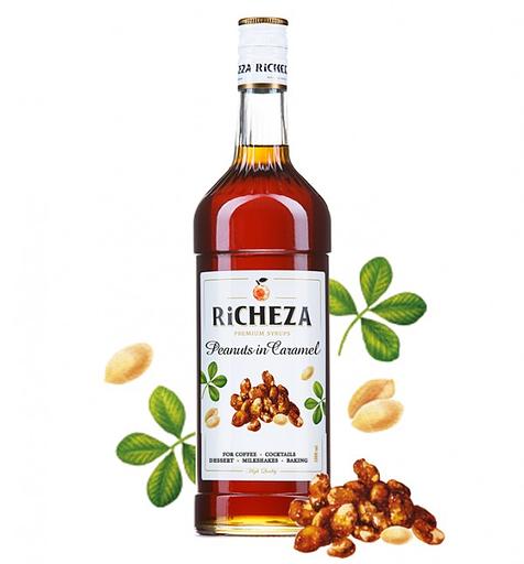 Сироп "Richeza" арахис в карамели 1л фото 1