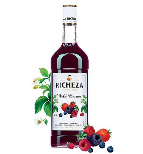 Сироп "Richeza" лесные ягоды 1л фото 1