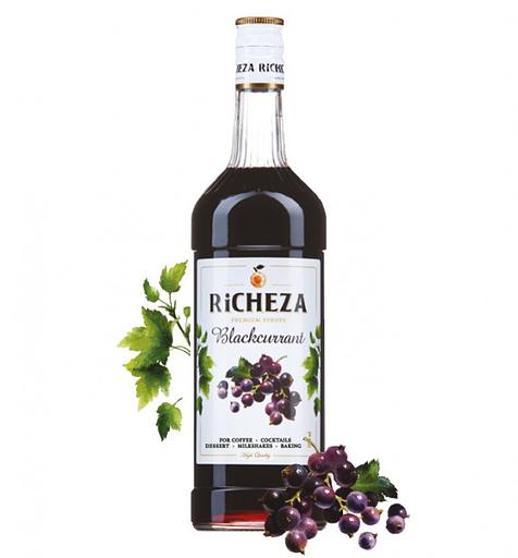 Сироп "Richeza" черная смородина 1л фото 1