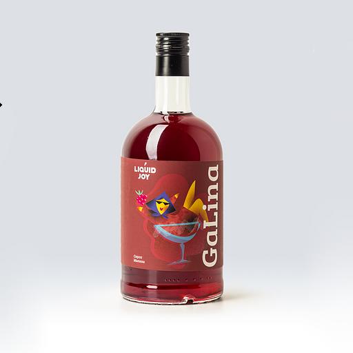 Сироп "Liquid Joy red raspberry" малина 0,7л фото 1