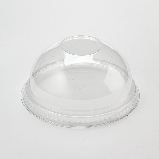 Крышка купольная "Pulsar" прозрачная d95мм без отверстия ТКЮ - 50 шт фото 1