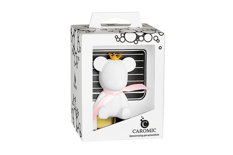 Аромакерамика для автомобиля «Мишка с розовой лентой» опт фото 5
