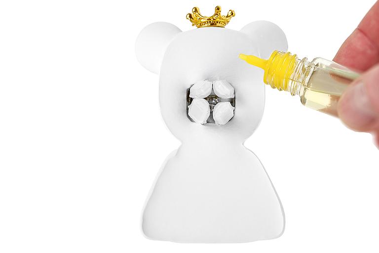 Аромакерамика для автомобиля «Мишка в очках» опт фото 4