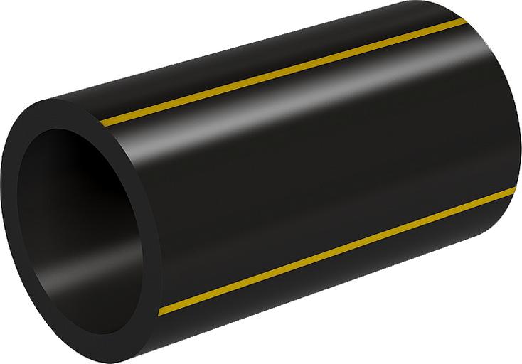 Труба ПНД для газа ПЭ-100 SDR 21 PN 8, 450 мм фото 2