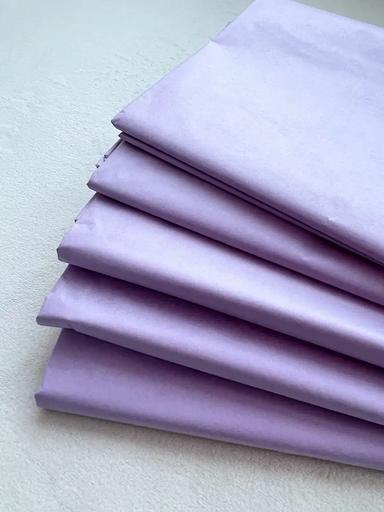 Бумага тишью светло-сиреневая 51×66 см, 50 листов опт фото 2