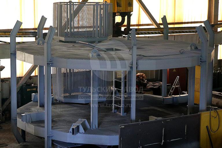 Полок проходческий 2-х этажный ø 4.26 м, 10065 кг фото 3