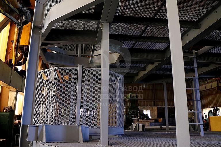 Полок проходческий 2-х этажный ø 4.26 м, 10065 кг фото 4