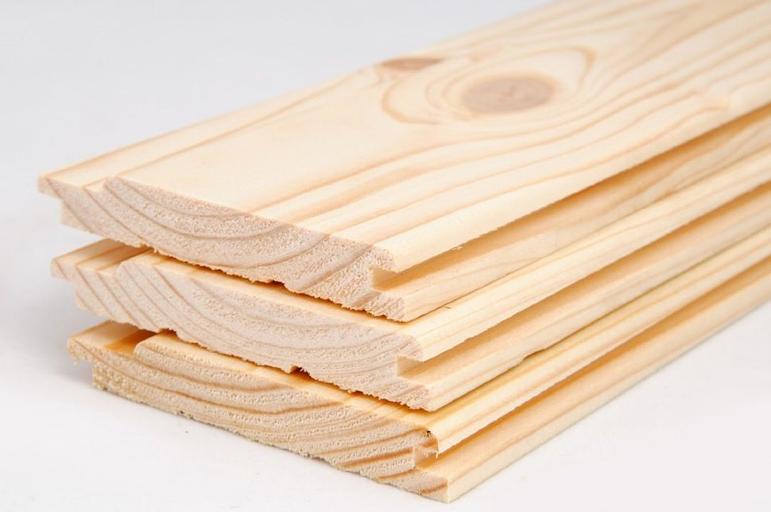 Вагонка ель «Штиль» 0,075×0,014×0,7 фото 1