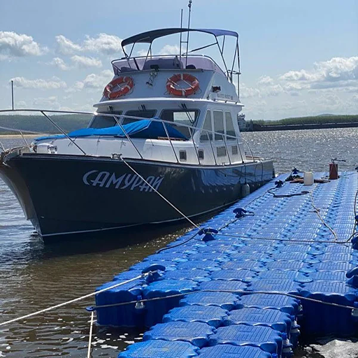 Пластиковый понтон 500×500×400 мм одинарный (высокий) фото 3