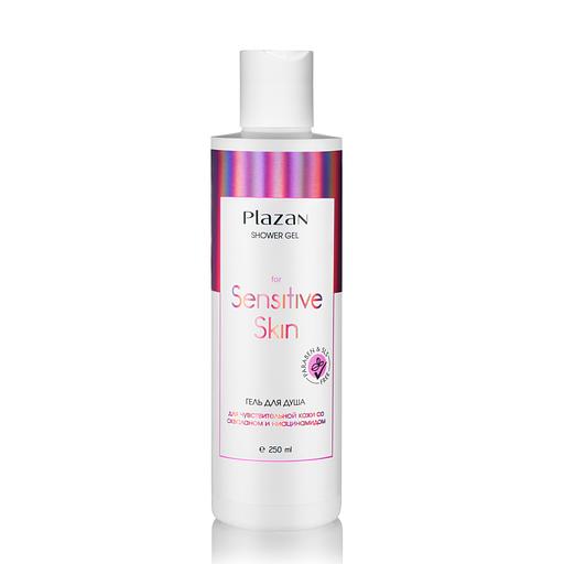Гель для душа Plazan «For Sensitive Skin» со скваланом и ниациномидом, для чувствительной кожи, 250 мл ОПТ фото 1