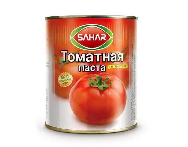 Томатная паста Sahar food в ж/б 800 г ОПТ фото 1