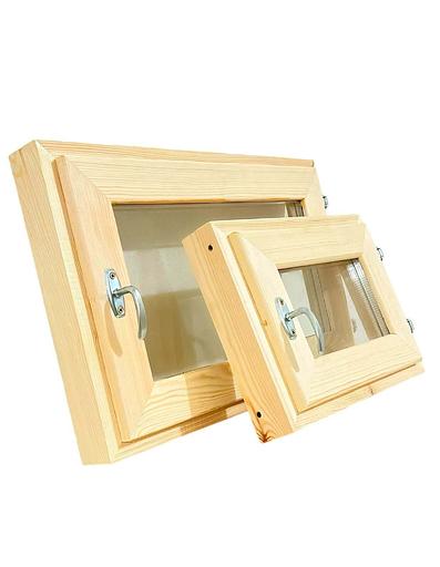 Окна из сосны 500х600 мм фото 5