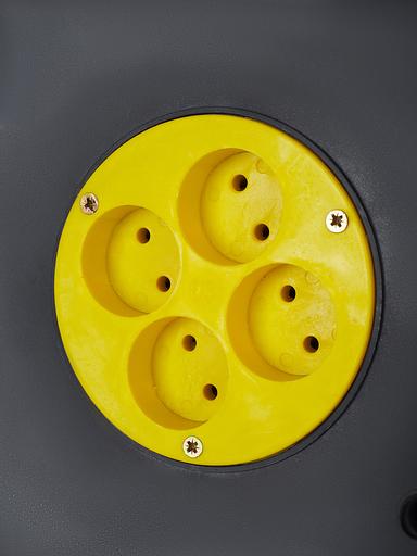 Удлинитель на катушке для газонокосилки ПВС 2х1,5 15 м опт фото 3