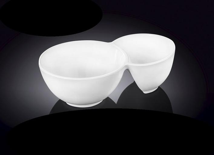 Емкость для закусок 15*9*4,5 см. 75/150 мл. Wilmax /6/72/ фото 1