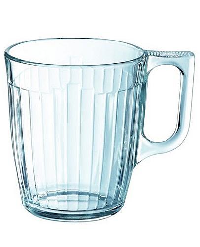 Кружка 320 мл. d=75 мм. h=110 мм. прозрач. Нуэво Эмпайр /6/912/ фото 1