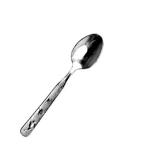 Ложка чайная детская Колобок 18/10 1,5 мм 14,5 см. /1/300/ фото 1