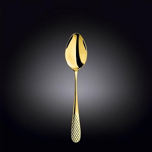 Ложка столовая Джулия Голд 18/10 3,5 мм 21 см. Wilmax /1/12/144/ фото 1