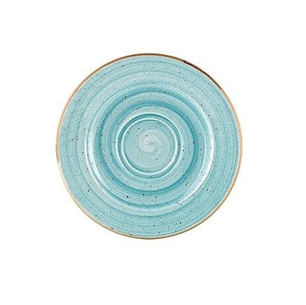 Блюдце d=160 мм. Аква (чашка 62326) /1/6/ фото 1