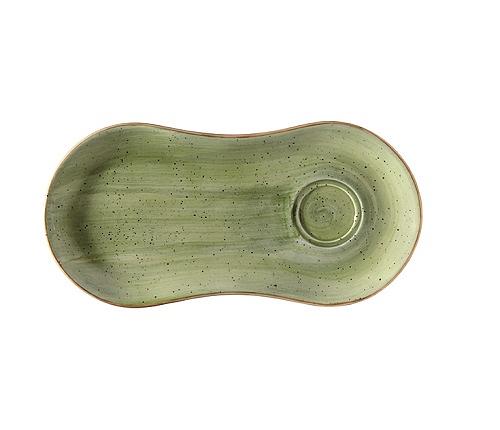 Блюдце 250*120 мм. для завтрака Терапи (чашка 62557), форма Гурмэ /1/12/ фото 1