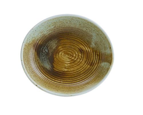 Салатник овальный 140*120 мм. 150 мл. h=30 мм. Корал /1/12/ фото 1