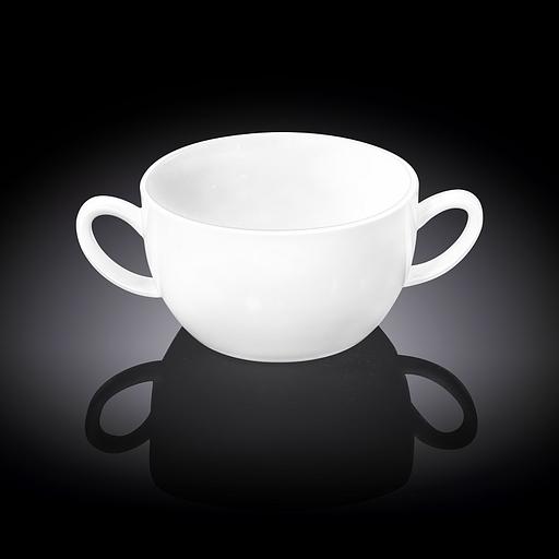 Бульонница 440 мл. d=110 мм. h=66 мм. с ручками Wilmax /4/48/ фото 1