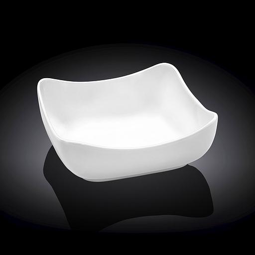 Салатник квадр. 115*115 мм. 300 мл. h=45/60 мм. Wilmax /6/48/ фото 1