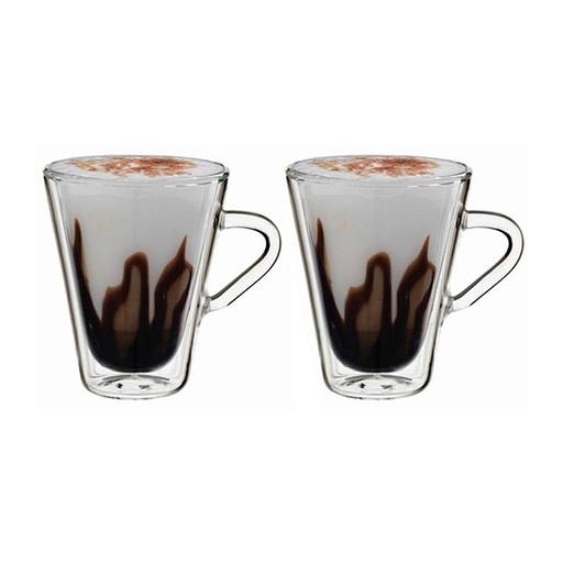 Кружка 105 мл. d=50 мм. h=75 мм. с двойными стенками Термостекло Luigi /2/ фото 1