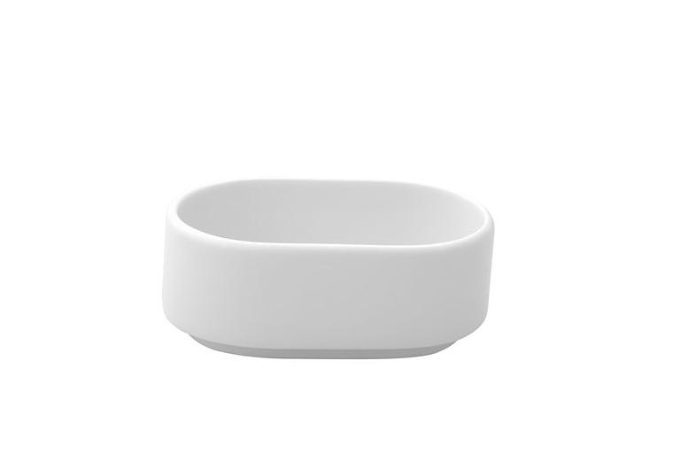 Емкость для пакетированного сахара 175 мл. 11*4*7,5 см. Белый Ариан /1/12/ фото 1