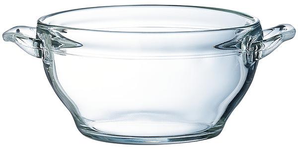 Бульонница 500 мл. d=164 мм. h=70 мм. с ручками /12/864/ фото 1