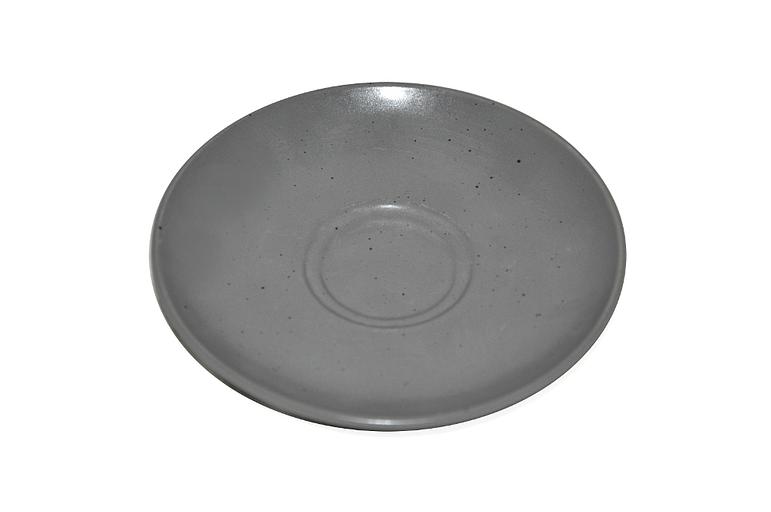 Блюдце d=160 мм. Артизан Графит (чашка 56347) /1/48/ фото 1