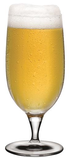 Бокал для пива 410 мл. d=60 мм. h=161 мм. Винтаж /2/24/ фото 1