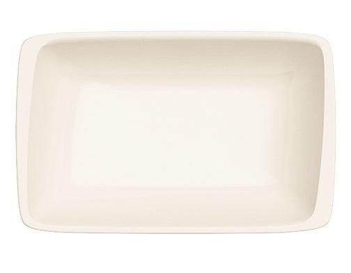 Блюдо прямоуг. 150*90 мм. Белый, форма Мув /1/12/ фото 1