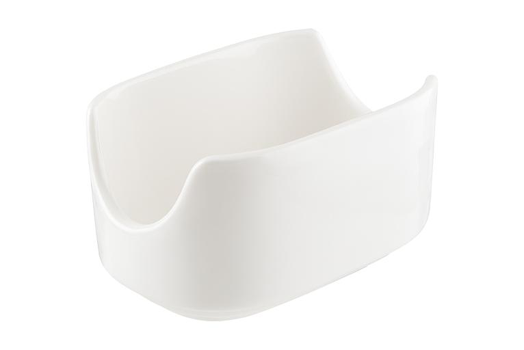 Сахарница 75 мл. 95*65*50 мм. Белый, форма Банкет /1/12/ фото 1