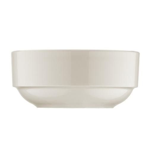 Салатник d=140 мм. 500 мл. h=55 мм. штабелир. (тарелка подст.68287) Белый, форма Банкет /1/12/ фото 1