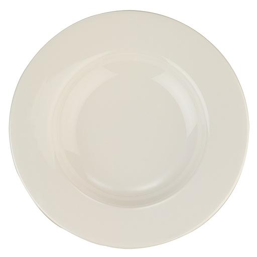 Тарелка d=230 мм. глубокая 300 мл. h=38 мм. Белый, форма Банкет /1/12/ фото 1