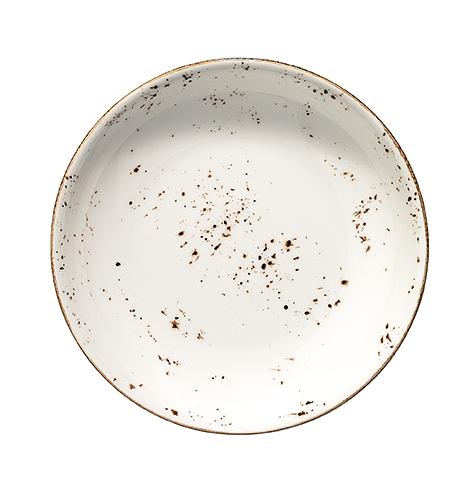 Тарелка d=200 мм. глубокая 500 мл. h=40 мм. Грейн, форма Гурмэ /1/12/ фото 1