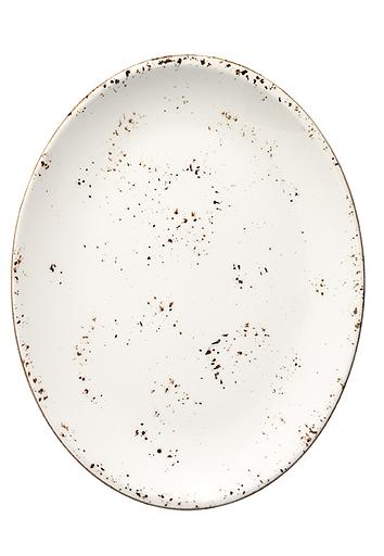 Блюдо овальное 250*190 мм. Грейн, форма Мув /1/12/ фото 1