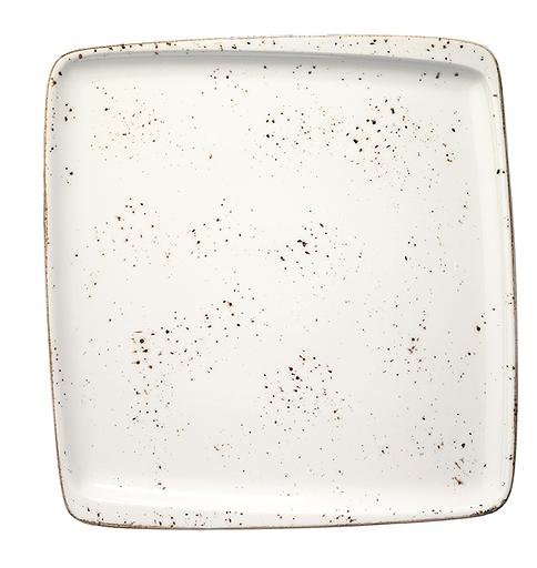 Тарелка прямоуг. 270*250 мм. без полей Грейн, форма Мув /1/6/ фото 1