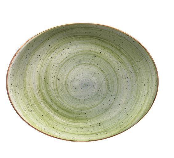 Блюдо овальное 250*190 мм. Терапи, форма Мув /1/12/ фото 1
