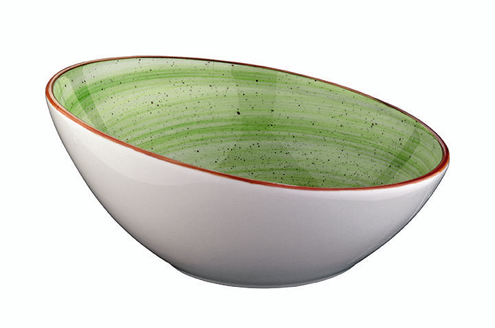 Соусник 60 мл. d=80 мм. h=30/46 мм. скошенный край Терапи, форма Ванто /1/24/ фото 1