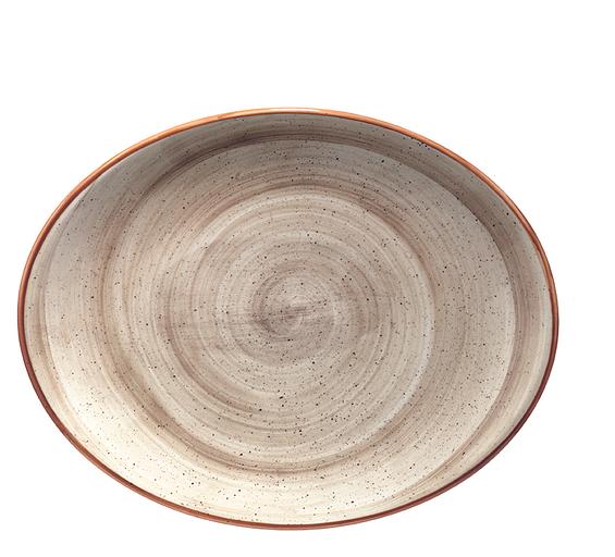 Блюдо овальное 250*190 мм. Террин, форма Мув /1/12/ фото 1